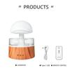 Rain Cloud Humidifier Water Drip White Noise Essential Oil Diffuser 500ml Mute Ultrasonic Mushroom