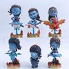 6Pcs Avatar 2 Q-Style Big-Head Figurines Jack Sully & Neytiri Car & Household Decoration Collectible Present Toys
