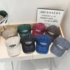 Fashionable Casual Wash Cotton Baseball Hat for Women Fashion Brand Letter Embroidery Couple Baseball Cap Breathable Spring and Summer