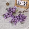 Elegant Artificial Lilac Flower Luxury Fake Flower Silk Lilac Flower Branch  Wedding Birthday Party