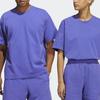 Adidas Футболка Originals Trefoil x Pharrell Williams Solid с круглым вырезом и коротким рукавом, мужские топы, фиолетовая HF9948