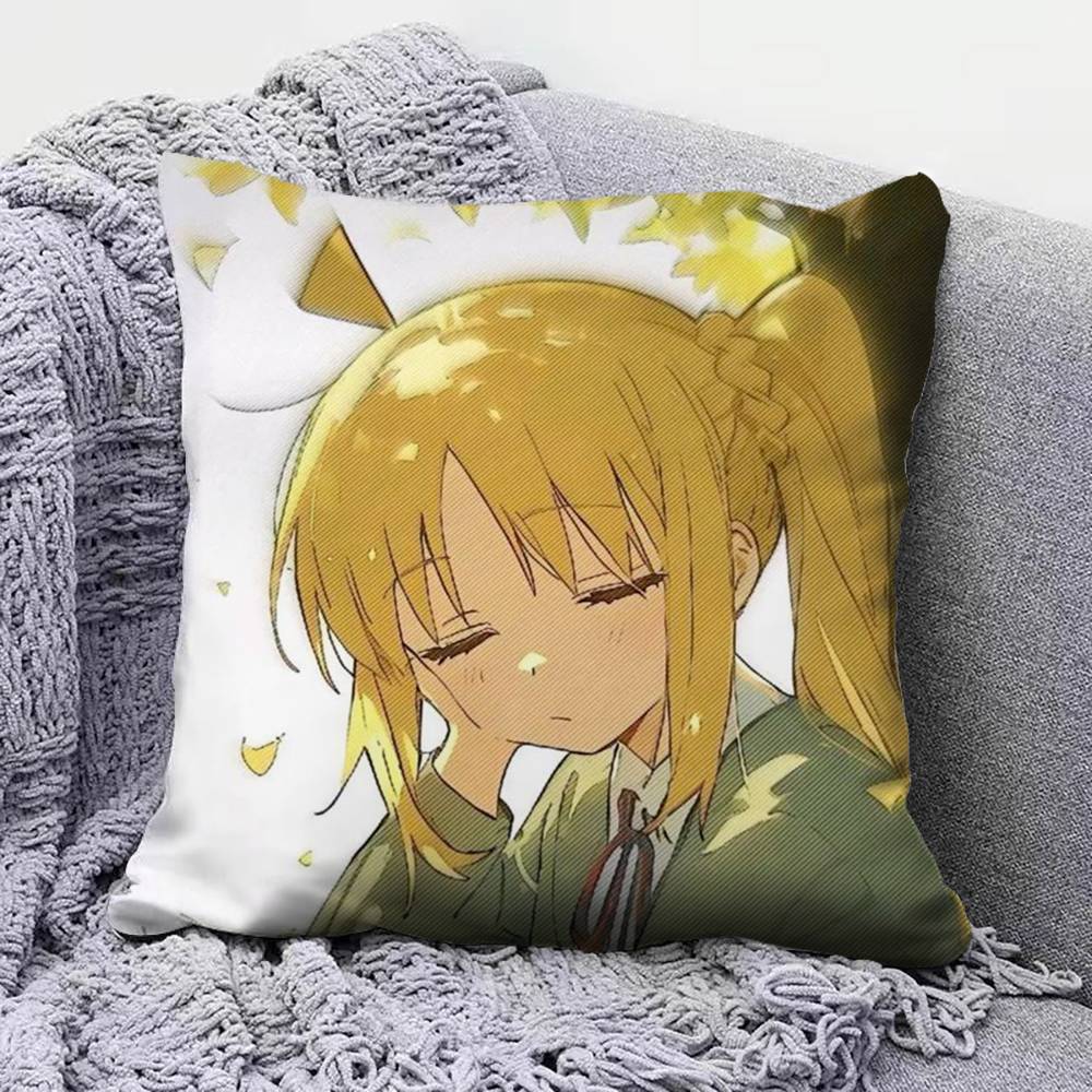 Nijika Ijichi Anime Girl Home Sofa Cushion Covers And Aecorative Custom Pillow Covers