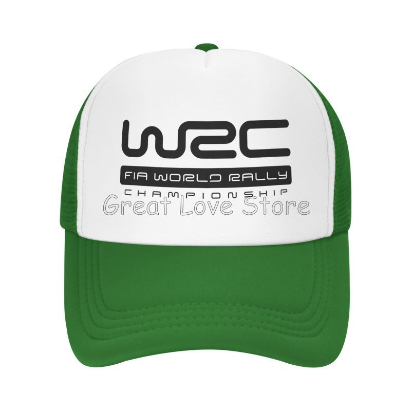 Сетчатая бейсболка WRC World Rally Championship для активного отдыха, гонок на раллийных автомобилях, с застежкой snapback, летняя, дышащая, с козырьком