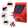 Solar-Powered Wireless Motion Sensor Alarm with Sound and Light for Anti-Theft and Animal Repellent