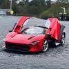 1:24 SP3 Daytona Сплав Модель Спортивного Автомобиля Литье под Давлением Металл Гоночные Машинки Модель Автомобиля Звук Свет Симуляция Коллекция Детская Игрушка Подарок