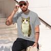 2026 New Model Owl Funny Meowl Rot Graphic Tshirts Unisexs Unisex Clothing Fashion Short Sves Tshirt Cotton D T Shirts