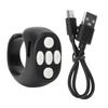 Bluetooth 5.3 Ring Remote Control Page Turner Cell Phone Camera Shutter Selfie Remote for Video