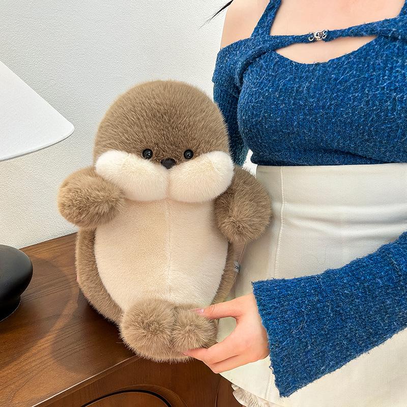 New cute pier pier series penguin panda doll plush toy raccoon elephant children's doll gift