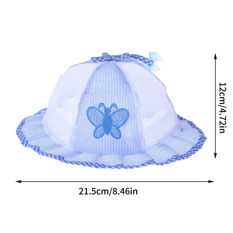 1 шт. Детская шапка для девочек, летняя шляпа-ведро для рыбака от 3 до 12 месяцев, шляпы от солнца для малышей и девочек, летние цветочные банты в стиле