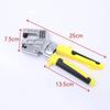 Yellow Metal Stud Crimper Tool 10 Inch Stud Punching Pliers Plaster Tool  Maintenance Engineering