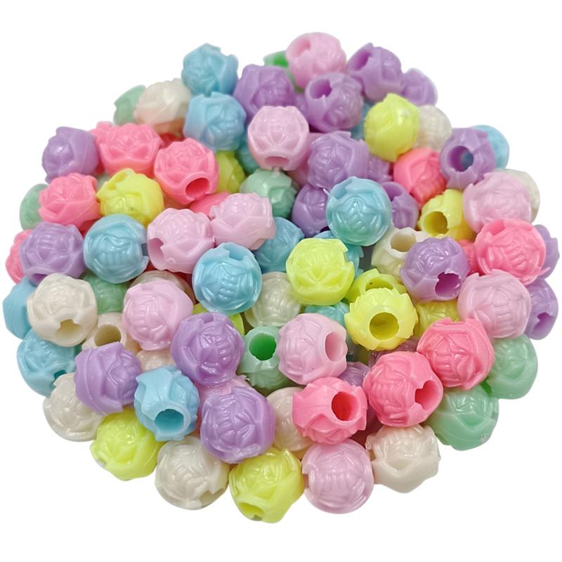 Цветочные граненые конфеты 30 шт. креативный кулон дельфин модные свободные бусины кубоидные подвески смешанные цвета DIY ювелирные изделия аксессуары