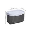 Plastic Tissue Box Wall Mounted Toilet Paper Holder Portable Tissue Holder  Storage Rack