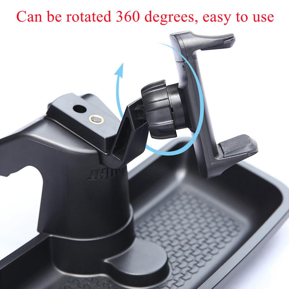 Mobile Phone Ipad Holder for Jeep Wrangler JK 2012 2013 2014 2015 2016 2017 GPS Bracket Dash Mount Holder Organizer