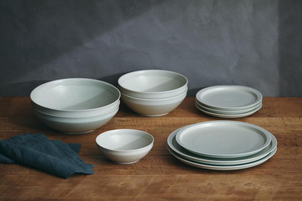 Kinto LIN Plate Earth Gray 170mm 20541