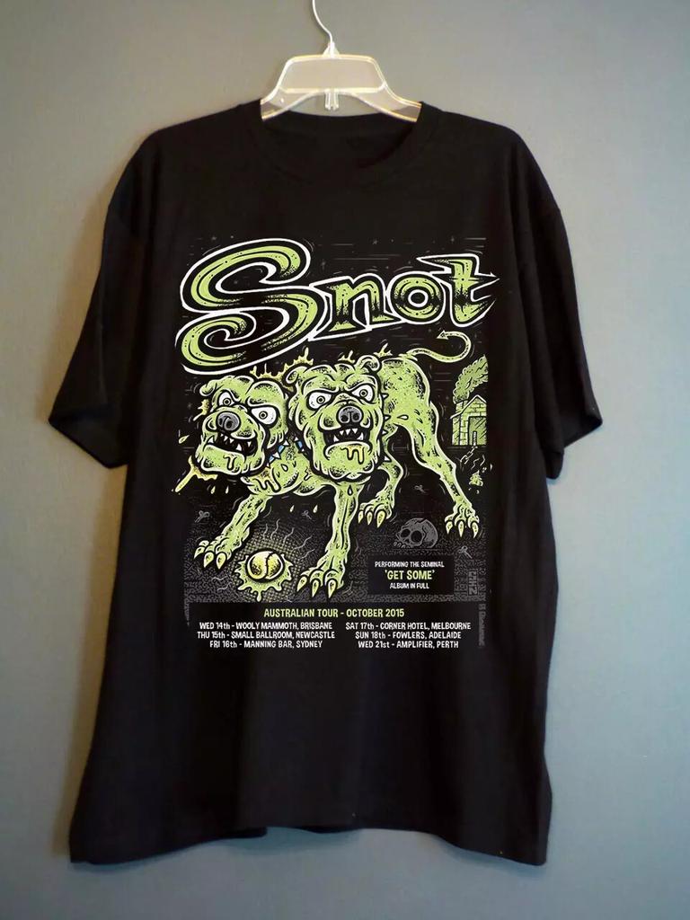 Snot Australian Tour Band Retro Vintage Unisex T-shirt S-5XL