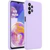 Silicone Case - Booling - for Samsung Galaxy A23 4G-5G - Soft Protection - Anti-Scratch - Purple