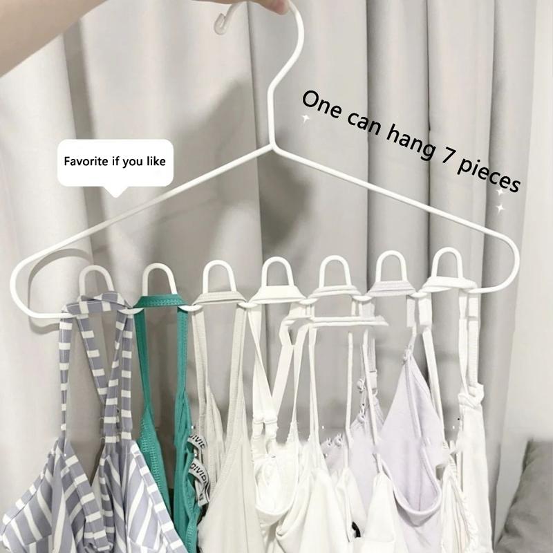 Plastic Clothes Rack Drying Hanger Waves Multi-port Support Hangers for Clothes Drying Rack Multifunction Storage Hangers