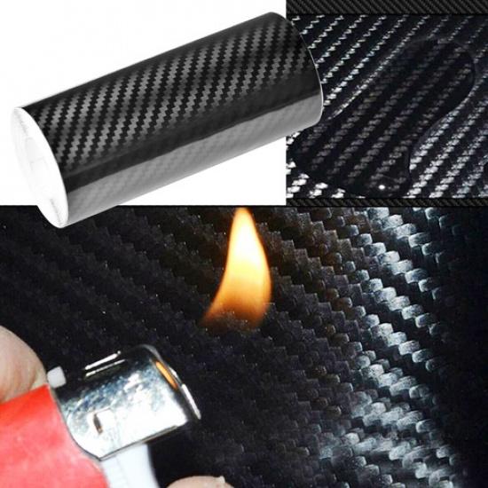 Carbon Car Strip Sticker Fiber Protector Sill Anti Scratch Door Tape 10cm*3M 5D