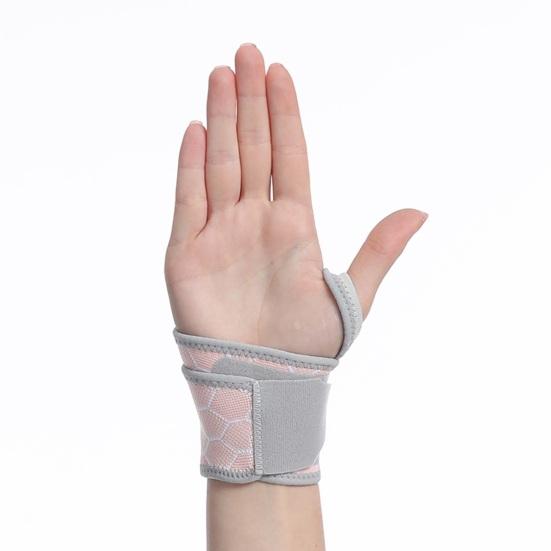 Компрессионный бандаж на запястье с регулируемой лентой-застежкой Дышащий супермягкий эластичный бандаж на запястье, поддерживающий шину