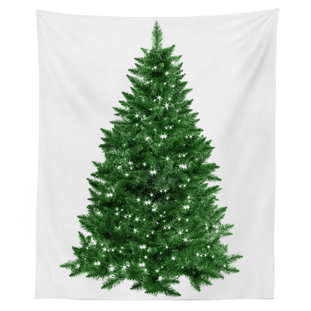 Christmas Xmas Tree Tapestry Living Room Bedroom Decoration Painting Background Cloth