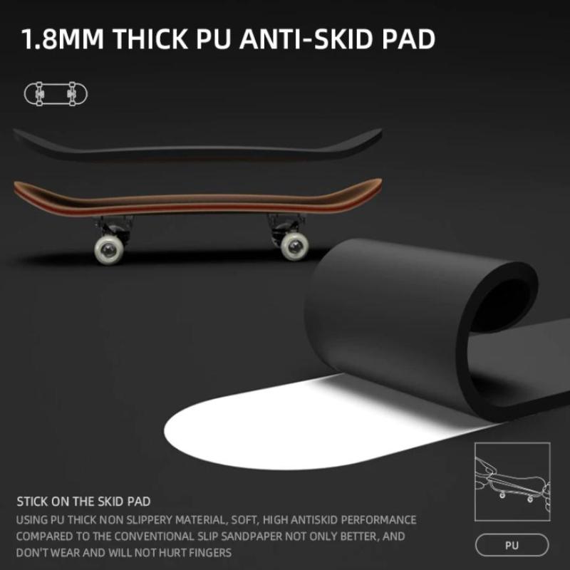 Игрушки Finger Skateboard Деревянный Finger Scooter Профессиональный Fingerboard Настольная игрушка Для взрослых Подростков/Детей