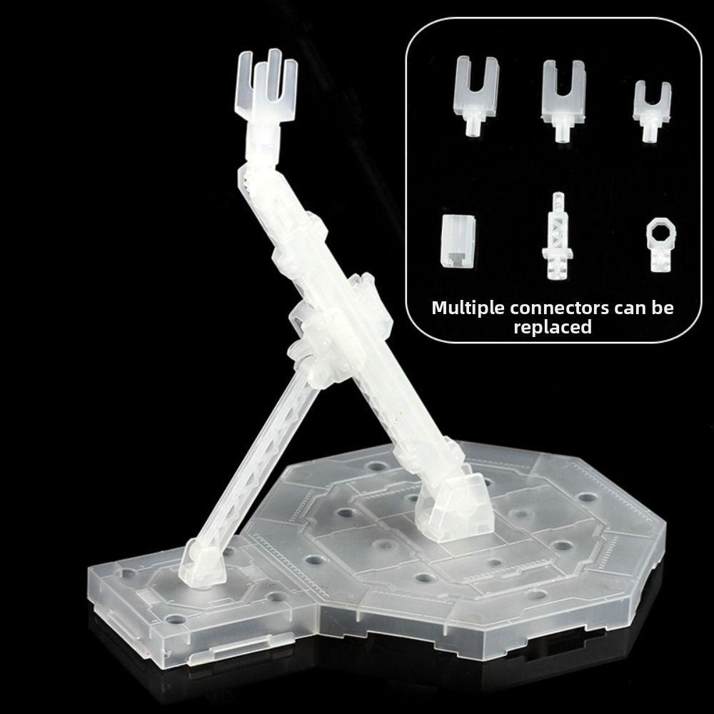 Replaceable Connectors Action Figure Stand Adjustable Arm Model Support Stand Model Display