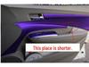 08-14 City Model Interior Carbon Fiber Console Sticker