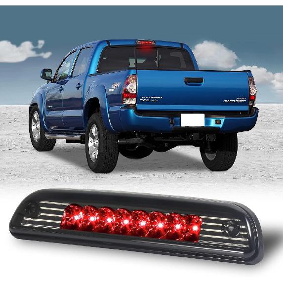 3rd Third Tail Rear Brake Light Replacement For 2009 2010 2011 2012 2013 2014 Ford F-150 Lincoln Mark LT, High Mount Cargo Lamp Waterproof Dual Row