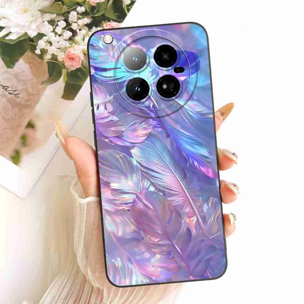 For Infinix Zero 40 4G X6860 Case Luxury Bow Painting Soft Silicone Back Cover For Infinix Zero40 ZERO 40 4G Phone Cases Bumper