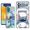 Cute S-Stitch Ohana Phone Case For Samsung A13 A22 A24 A32 A23 A25 A34 A35 A52S A53 A54 A55 A73 A12 A14 A15 A31 A33 A50 A51 A72