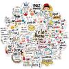 50New Inspirational Spanish Style Personalized Graffiti Stickers Suitable for Suitcases, Skateboards, Refrigerators, Laptops, et