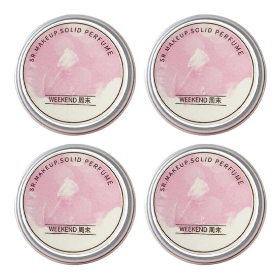 2/3/4/5 шт. бальзам неотразимый аромат твердые духи пленительный аромат стойкий аромат безалкогольный натуральный бальзам дезодорант для тела принадлежности