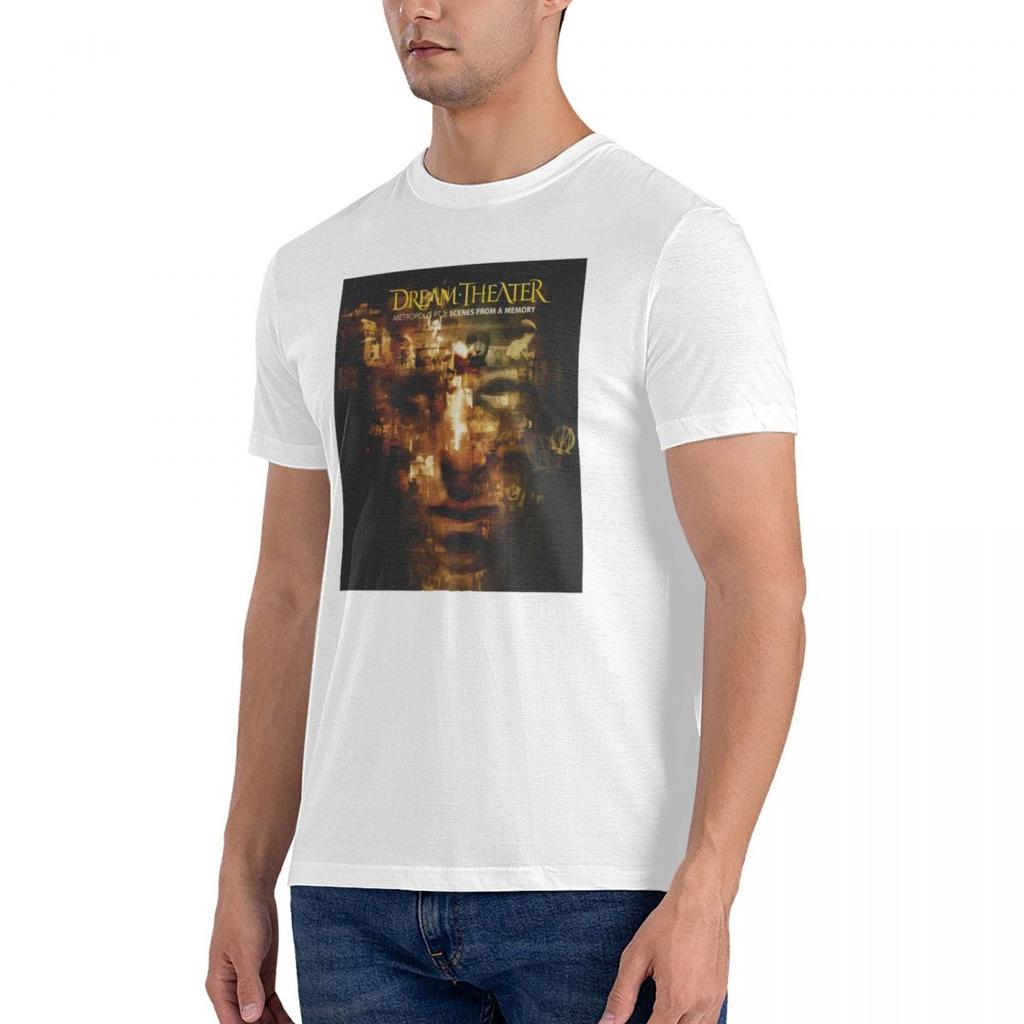 New T-shirt Scenes From A Memory By Band Dream Theatre Dtg Printed Tee Tops Oversize S-6XL Anime Pattern T-shirts Customizable