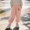 Kids' Fashion Layer Athletic Pants, Thick Warm Sports Sweatpants for Boys and Girls