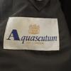 Aquascutum Сделано в Японии 100% шерсть приталенный пиджак серый Мужской Б/У
