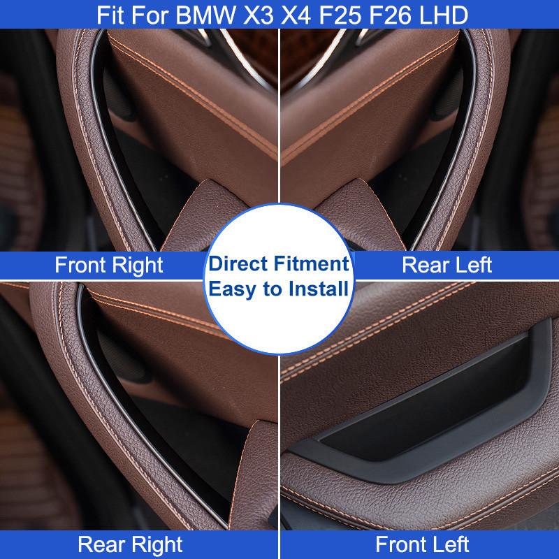 Крышка ручки передней двери салона автомобиля подходит для BMW X3 F25/ X4 F26 2011-2017 только для леворульной машины ручка двери
