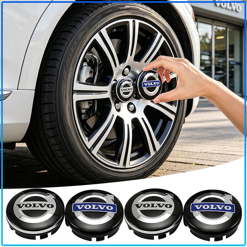 Для Volvo XC90 XC60 XC40 V40 V50 V60 S40 S50 S60 S70 S80 S90 240 C70 Vnl Грузовик 4 шт. 56 мм Колпачки ступицы колеса автомобиля Крышки ступицы Эмблема