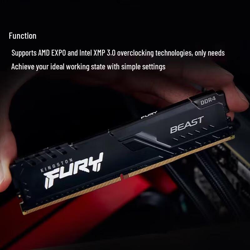 Kingston Оперативная память FURY Beast DDR5 6000 для настольных ПК