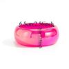 Transparent Laser Bracelets Irregular Geometric Chunky Bangles Colorful Resin Bangles  Boho Style