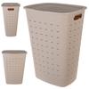 Laundry Basket, Underwear, Bathroom Container, 56L, Large, Lid, CURVER Softex
