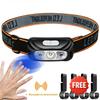 Super Bright LED Headlamp USB Rechargeable Lamp IPX4 Waterproof Emergency Head Flashlight Outdoor Fishing Camping Hiking Lantern