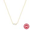 Fashion S925 Sterling Silver Single-Row Splicing Geometric Versatile Simple Commuter Necklace Collarbone Chain