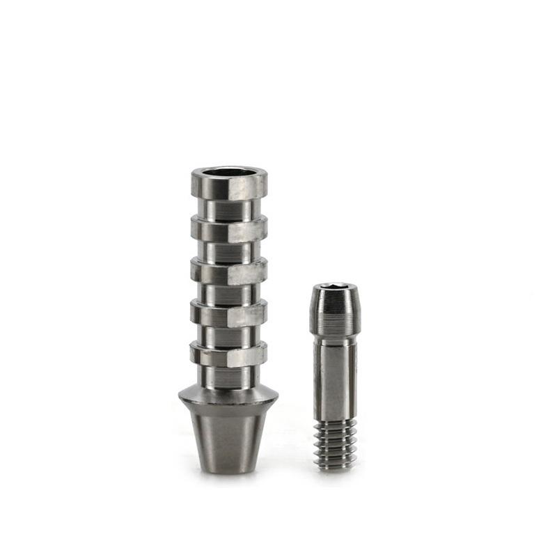 5pcs Osstem TS GS Titanium Temporary Abutment Implant Hiossen ET Cement Retained Temporary Abutment Dental Abutment