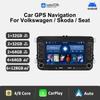 2 Din автомобильный мультимедийный проигрыватель для Volkswagen Golf 5 6 Polo Passat B6 B7 CC Skoda Jetta Wireless Carplay Android Auto GPS Car Radio