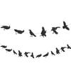Black Crow Raven Halloween Decoration Festive Atmosphere Enhancer Party Banner Home Party Festival Decor