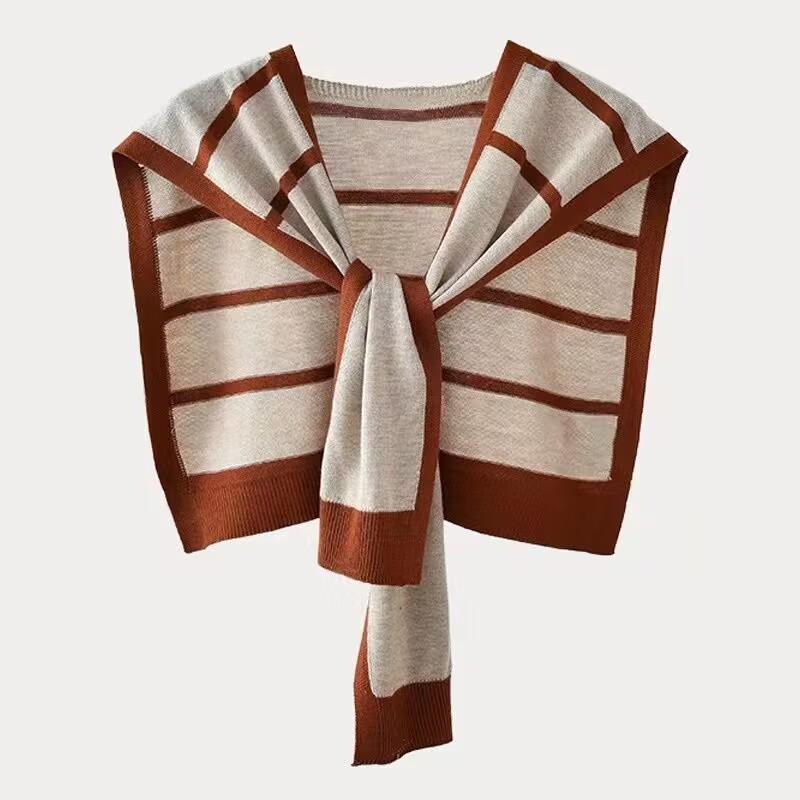 Fashion Warm Fake Collar Scarf Sailor Women Detachable False Collar Shawl Wrap Scarf Tie Women Clothes Neckwear