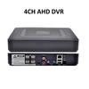 4-канальный комплект видеорегистратора AHD с вилкой европейского стандарта, 4-канальная камера наблюдения, видеорегистратор H.264, поддержка камеры видеонаблюдения 5 в 1, цифровое видео, беспроводной видеорегистратор, рекордерAA