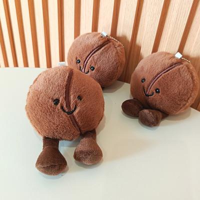 Я кукла-кофейное зерно Кукла Смешная мультяшная плюшевая игрушка-подвеска Креативная симуляция Детский подарок