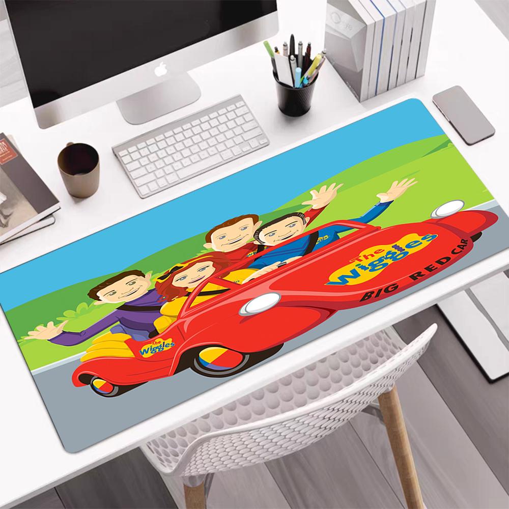 The Wiggles Theme Mouse Pad, Non Slip Rubber Base, Multifunctional Office & Home Decor, Perfect for Workspace Personalization.
