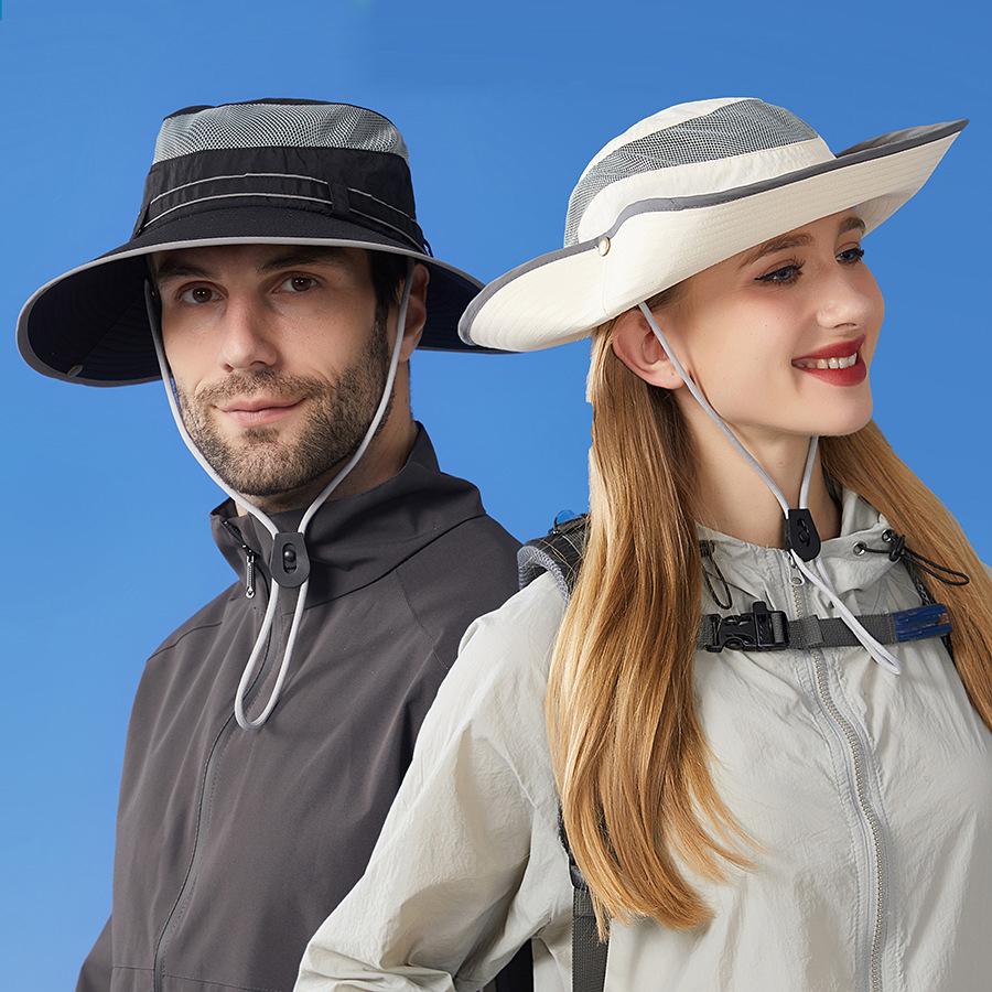 Водонепроницаемая быстросохнущая уличная солнцезащитная шляпа, мужская анти-ультрафиолетовая альпинистская шляпа, женская солнцезащитная шляпа рыбака
